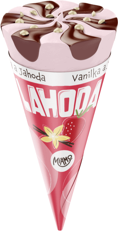 Lahoda s příchutí <br>vanilka a jahoda