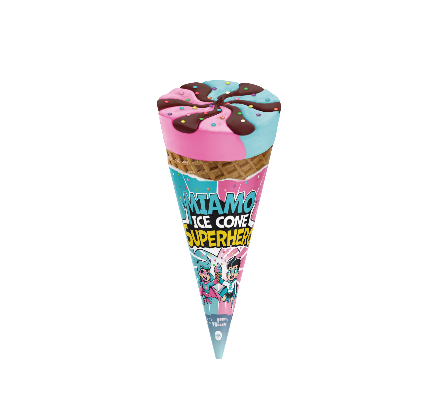 Ice Cone Superhero
