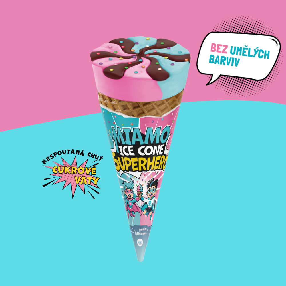 Ice Cone Superhero