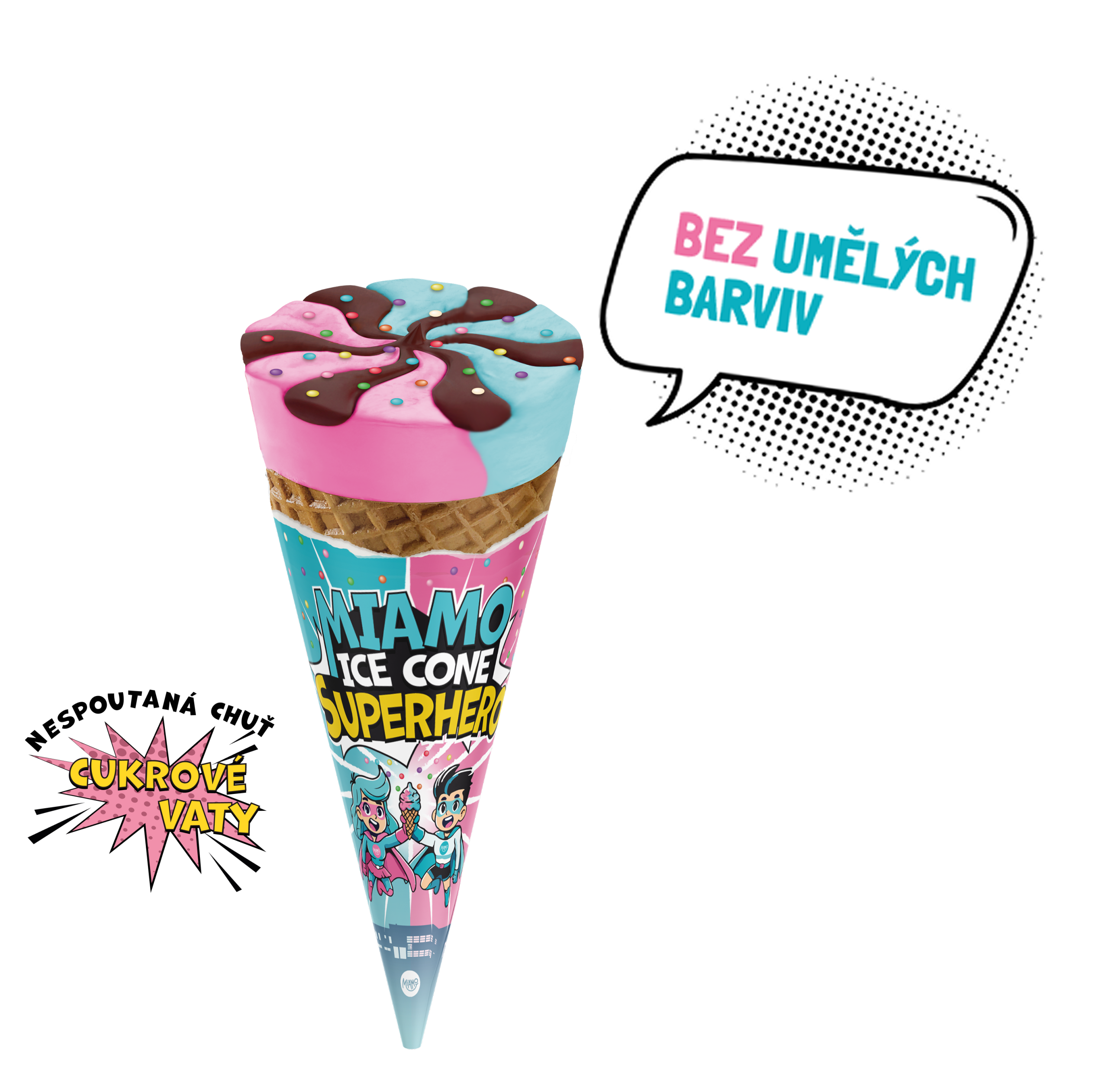 Ice Cone Superhero